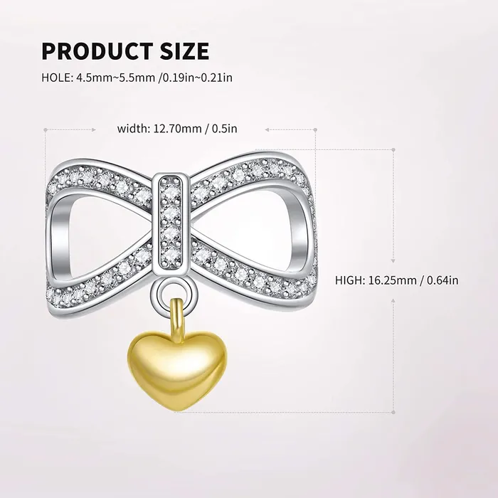Gold Shield Charm Necklaces Charm de infinito y corazn bao en oro 18k