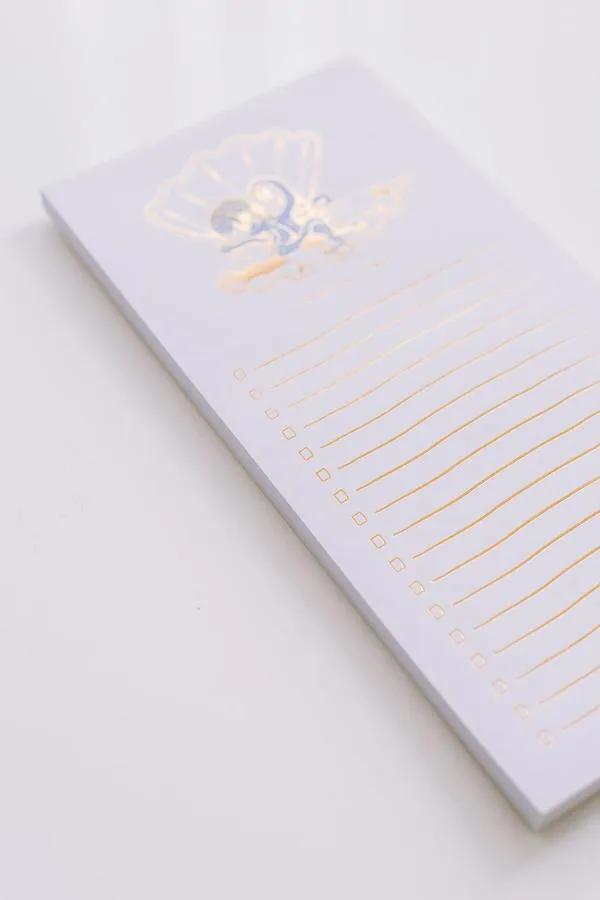 GOODJUJU Earrings Notepad ListSnacks Etc
