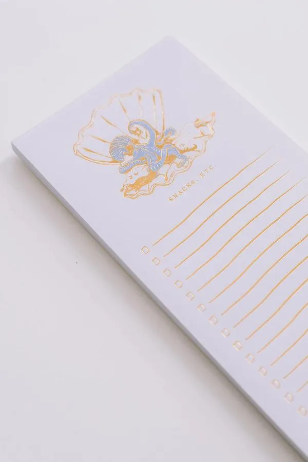 GOODJUJU Earrings Notepad ListSnacks Etc