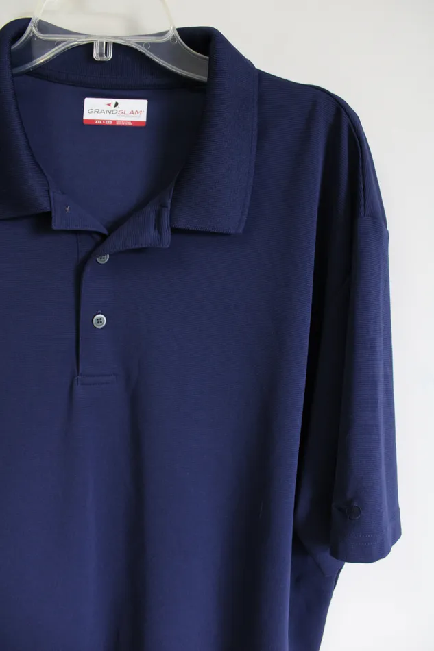Grand Slam Rings Grand Slam Performance Blue Navy Polo XXL