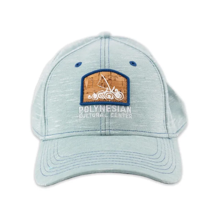 GREATMOUNTAINWE Necklaces Polynesian Cultural Center Logo Ball Cap Light Blue GREATMOUNTAINWE Necklaces Polynesian Cultural Center Logo Ball Cap Light Blue