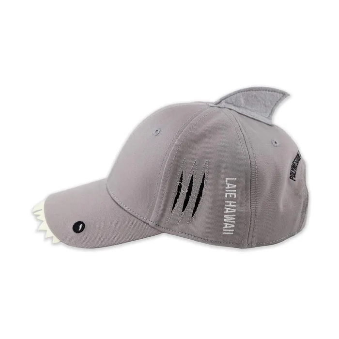 GREATMOUNTAINWE PCC Gray Shark Youth Baseball Cap Earrings