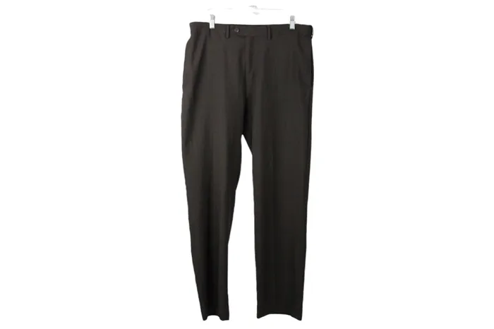 Haggar Classic Fit Brown Pants 36X32 Haggar Earrings