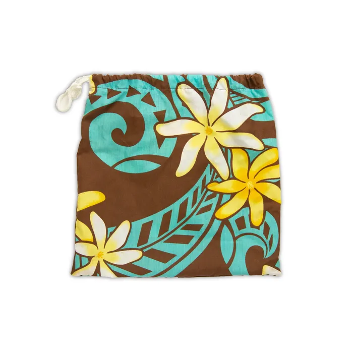 Hawaiian Pau Hula Skirt Top Malulani Keiki Set 4Y5Y MALULANIO Earrings