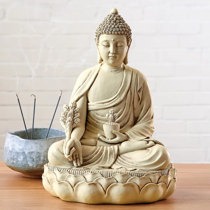 Healing Buddha Statue DC Earrings