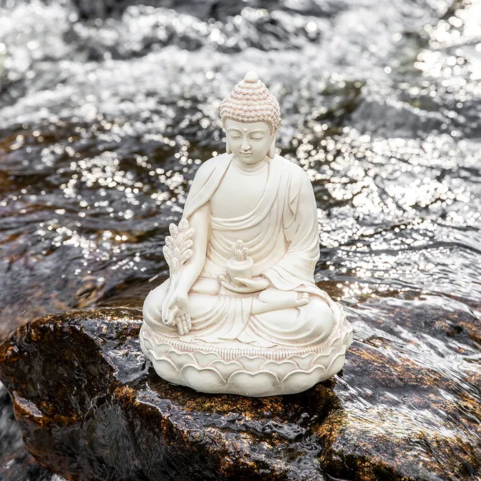 Healing Buddha Statue DC Earrings