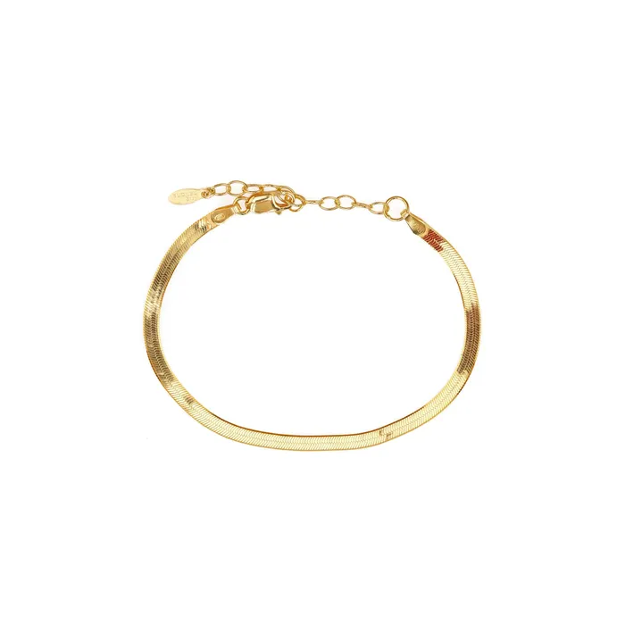 Herringbone Chain Bracelet Kris Nations Bracelets