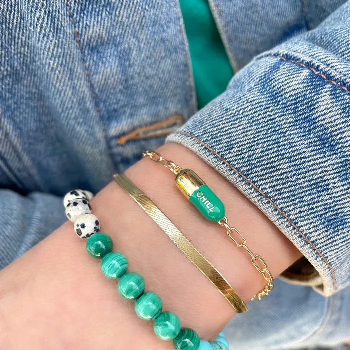 Herringbone Chain Bracelet Kris Nations Bracelets Herringbone Chain Bracelet Kris Nations Bracelets