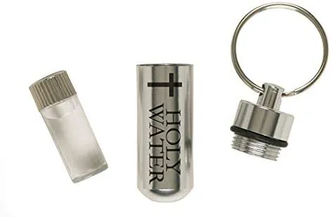 Holy Water Of Jordan River Keychain Angelicprayer Necklaces