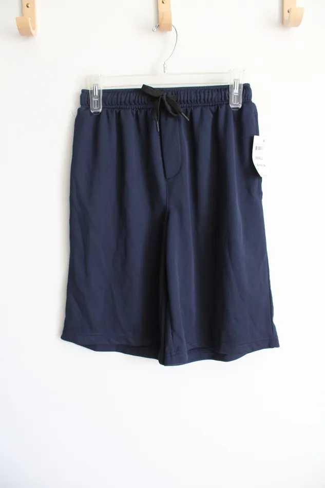 Ideaology Rings NEW Ideology Navy Blue Athletic Perform Shorts S
