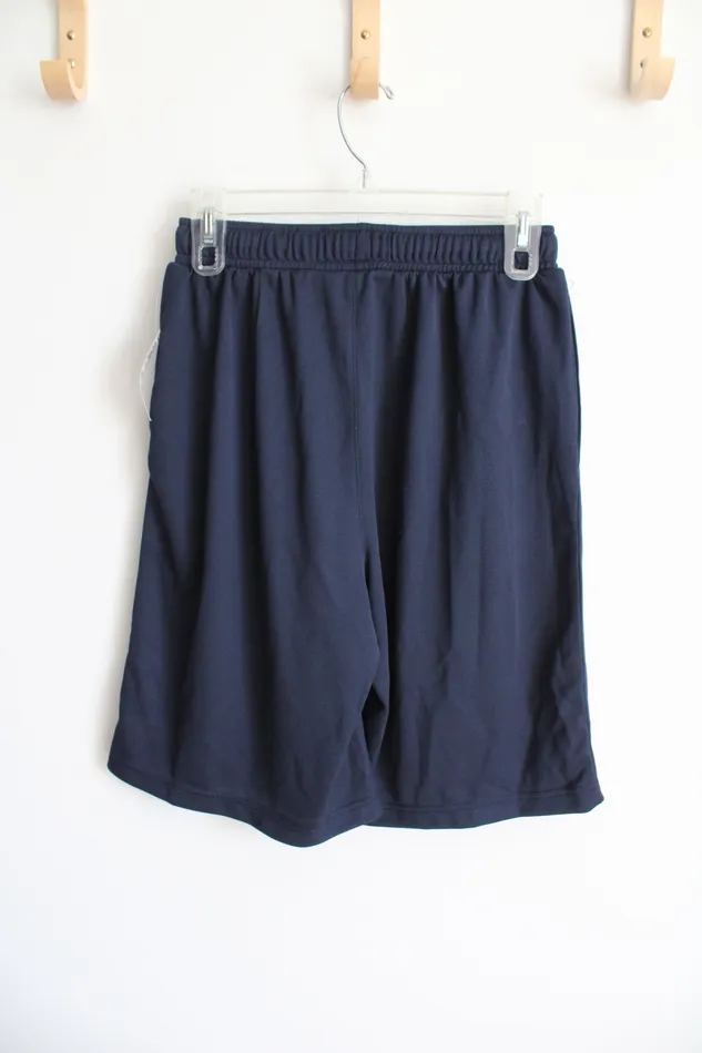 Ideaology Rings NEW Ideology Navy Blue Athletic Perform Shorts S