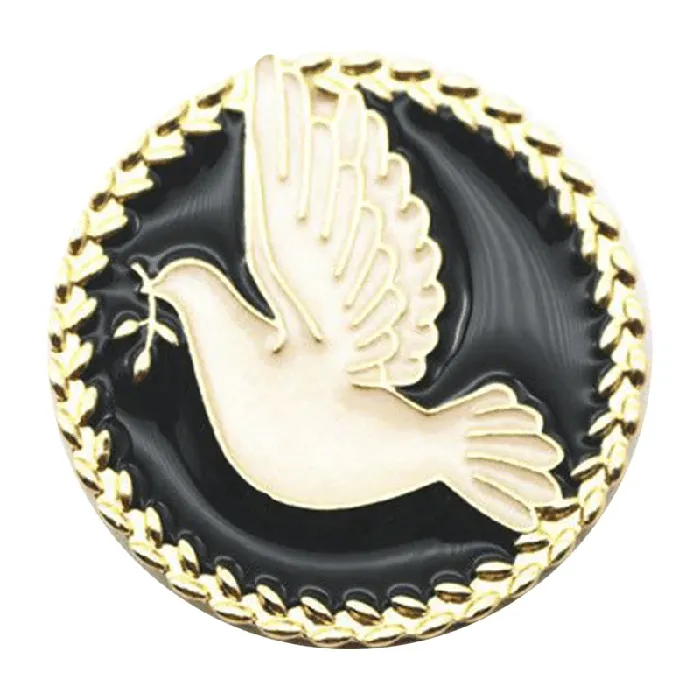 Intricate Peace Dove Brooch Lords Guidance Earrings