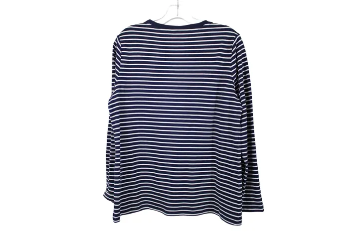 Isaac Mizrahi Blue Striped Shirt M Isaac Mizrahi Rings