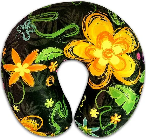 Island Impressions Pua Brush Neck Pillow KCCOMPANY Earrings