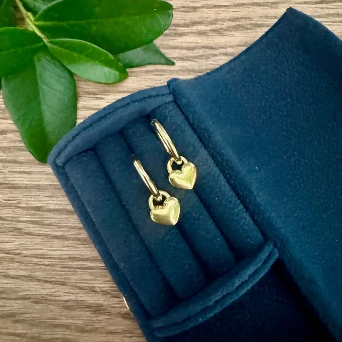 iszi ONLINE Earrings Heart Pendant Earrings