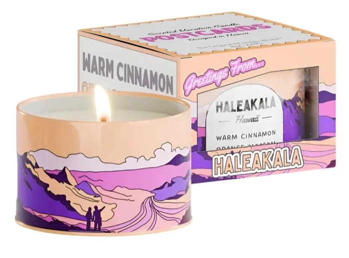 Its Paradise Warm Cinnamon Haleakala Candle 8 oz ITSPARADISE Earrings