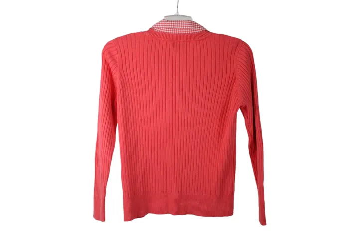 Izod Izod Coral Knit Sweater L Earrings