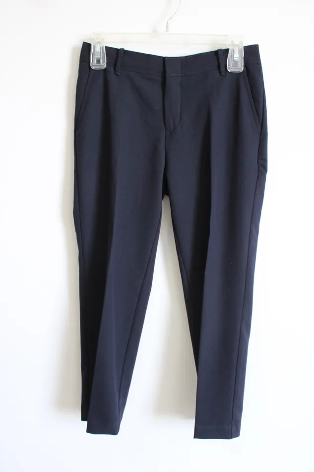 Izod Navy Blue Dress Pants 10 Izod Rings