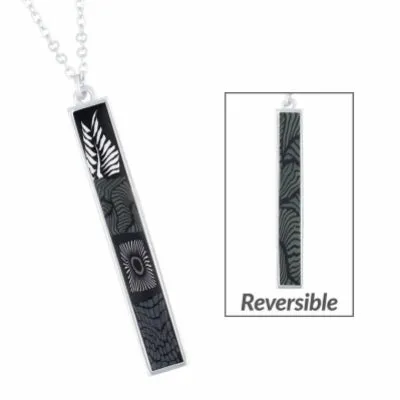JILZARAH Midnight Palm VertIcal Bar Necklace JILZARAHJCC Necklaces