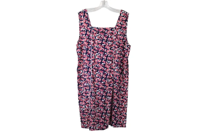 Jockey Rings Jockey Blue Pink Floral Nightgown L