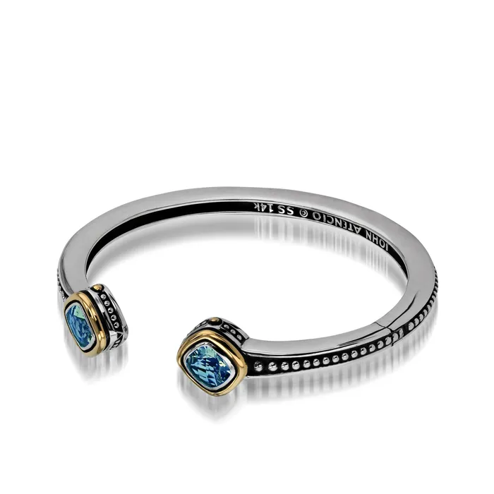 John Atencio Bracelets Chorus Gemstone Cuff Bracelet