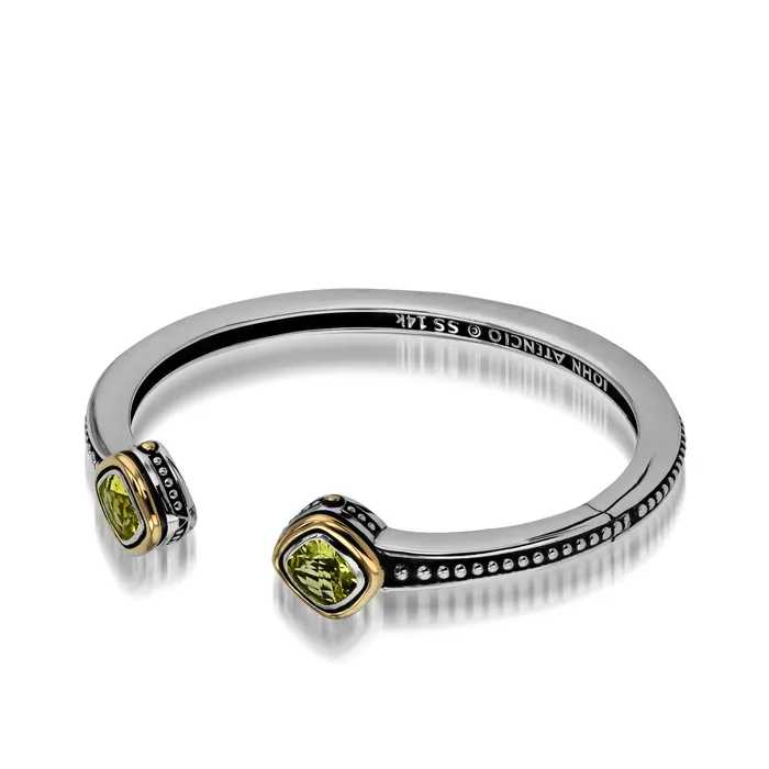 John Atencio Bracelets Chorus Gemstone Cuff Bracelet