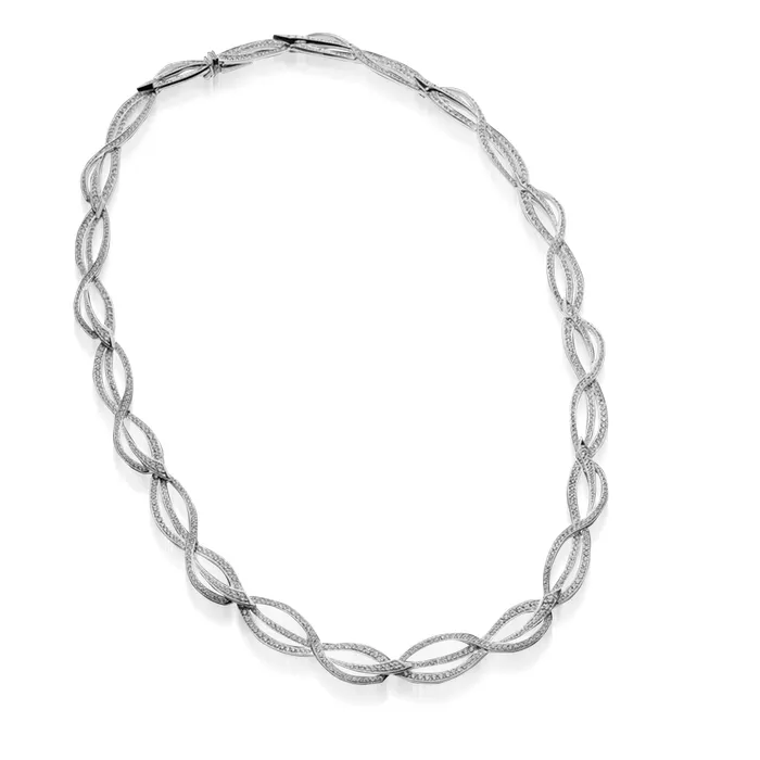 John Atencio Necklaces Bellagio Pave Diamond Necklace