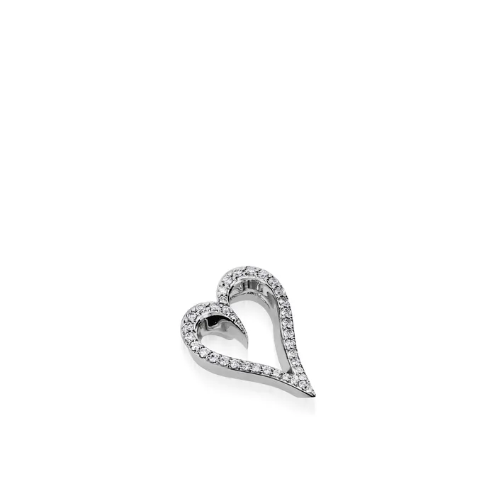 John Atencio Necklaces Prelude Diamond Heart Medallion Pendant