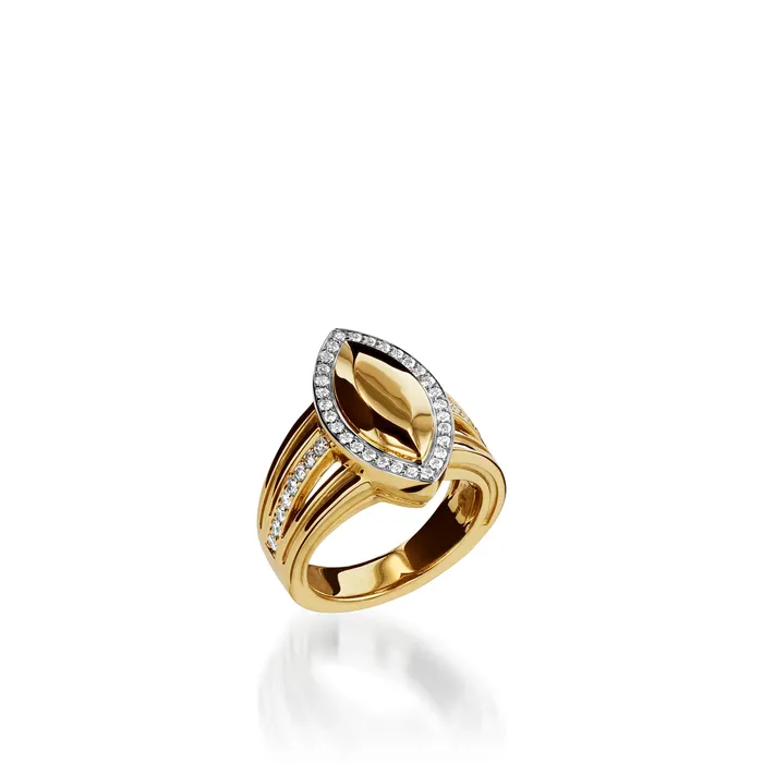John Atencio Rings Elixir Gold Diamond Ring