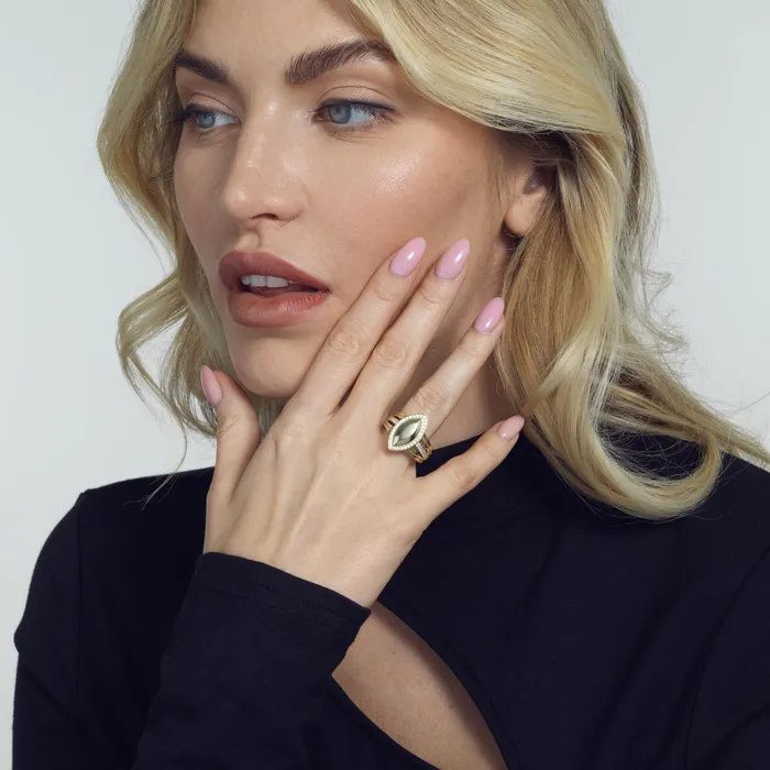 John Atencio Rings Elixir Gold Diamond Ring John Atencio Rings Elixir Gold Diamond Ring