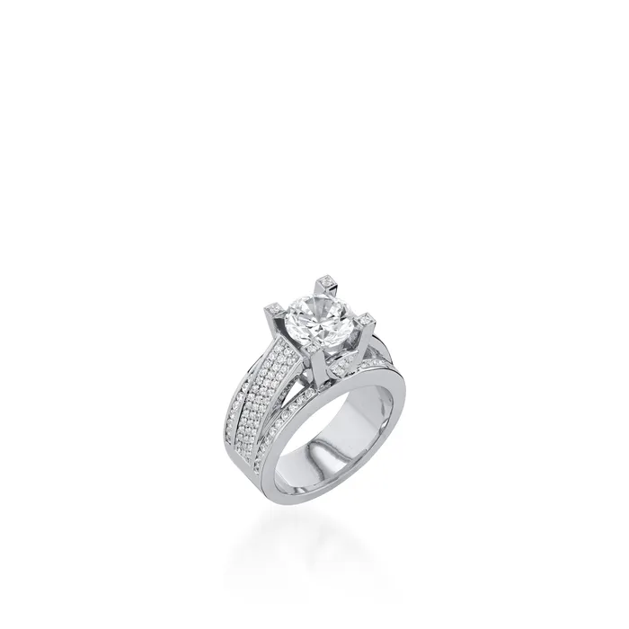 John Atencio Rings Frida Elite Yellow Gold Diamond Ring