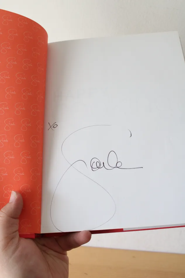 Jubilee Thrift Earrings Happy Cooking By Giada De Laurentiis Signed Copy Jubilee Thrift Earrings Happy Cooking By Giada De Laurentiis Signed Copy