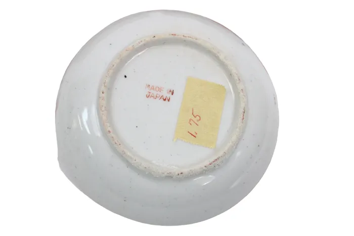 Jubilee Thrift Vintage Hand Painted Geisha Plates Set Of 14 Earrings