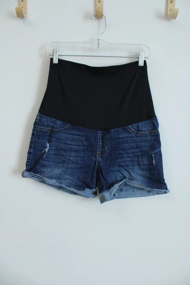 JustBlack JustBlack Denim Maternity Shorts 30 Earrings