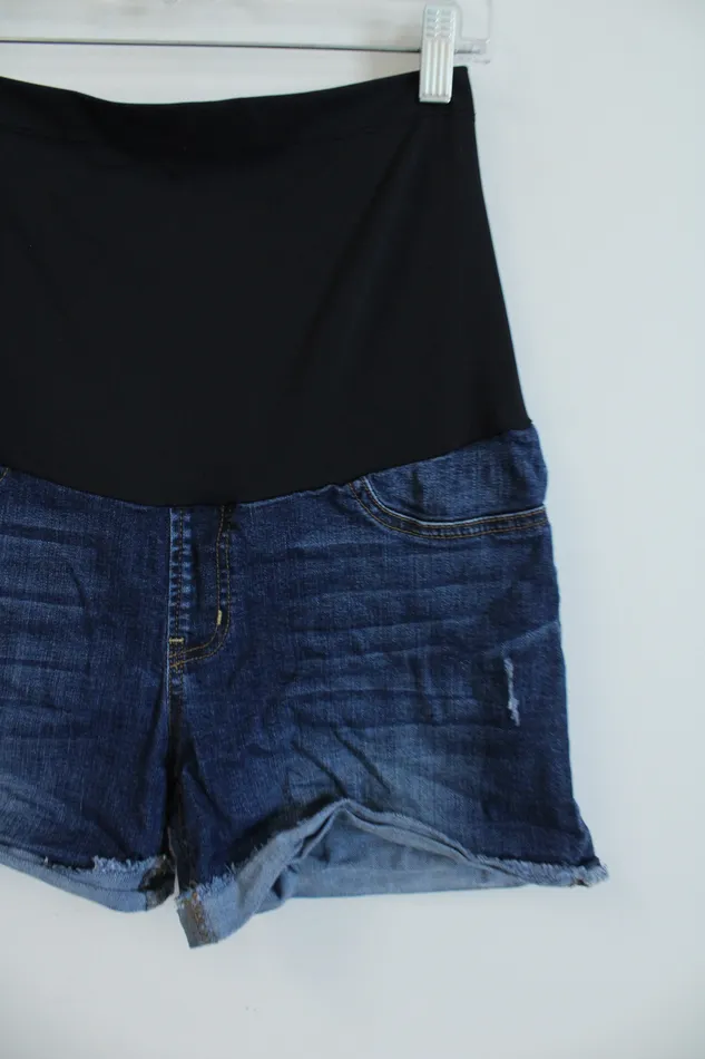 JustBlack JustBlack Denim Maternity Shorts 30 Earrings
