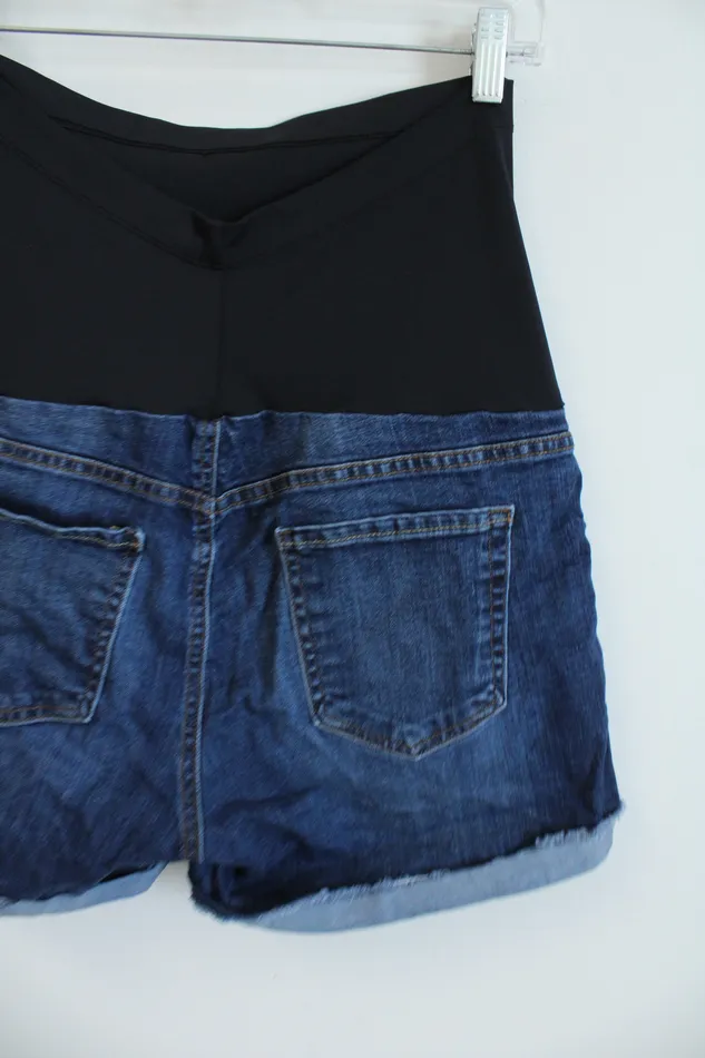 JustBlack JustBlack Denim Maternity Shorts 30 Earrings