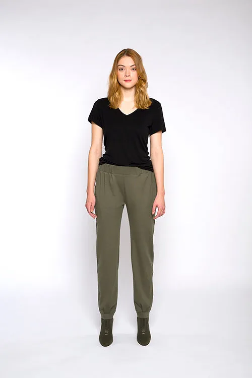 justineleconte1 Earrings MARION leisure pants green justineleconte1 Earrings MARION leisure pants green