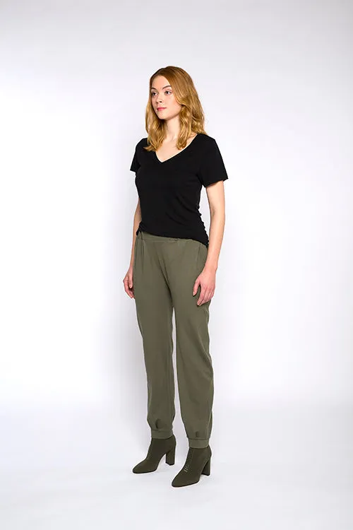 justineleconte1 Earrings MARION leisure pants green justineleconte1 Earrings MARION leisure pants green