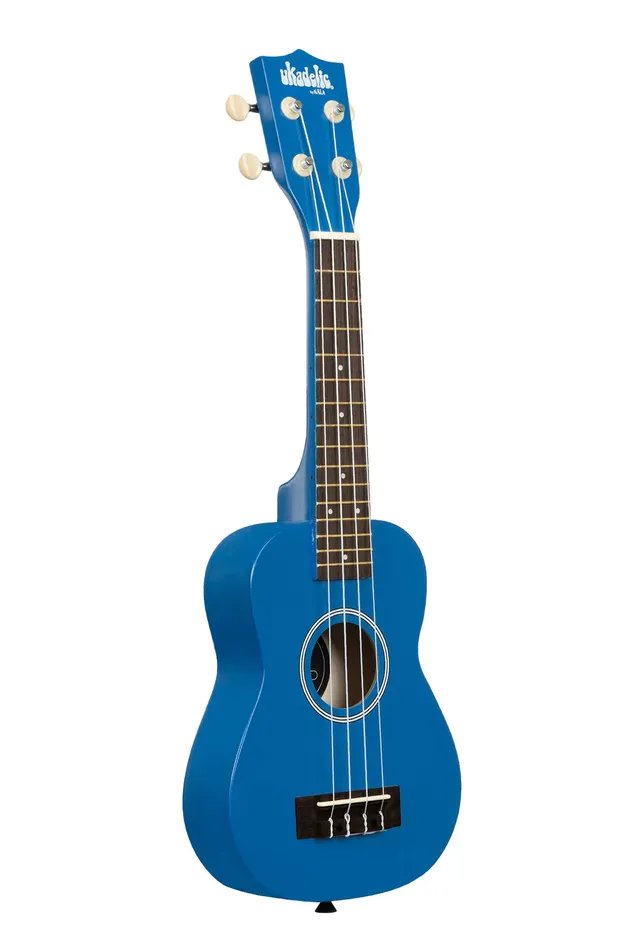 Kala Blue Ink Ukadelic Soprano Ukulele KALABRAND Rings