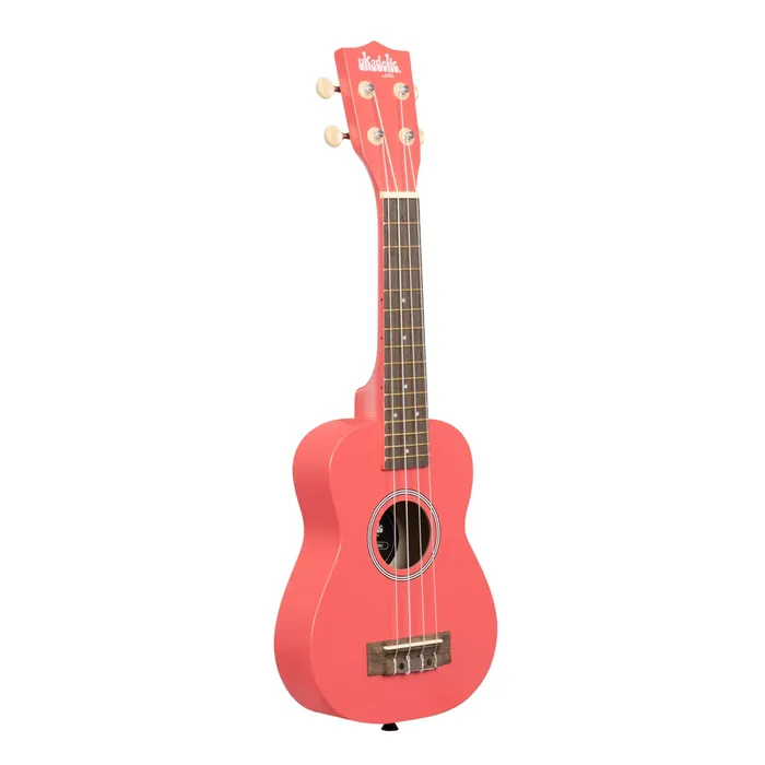 Kala Ukadelic Razzle Dazzle Soprano Ukulele with Bag KALABRAND Necklaces