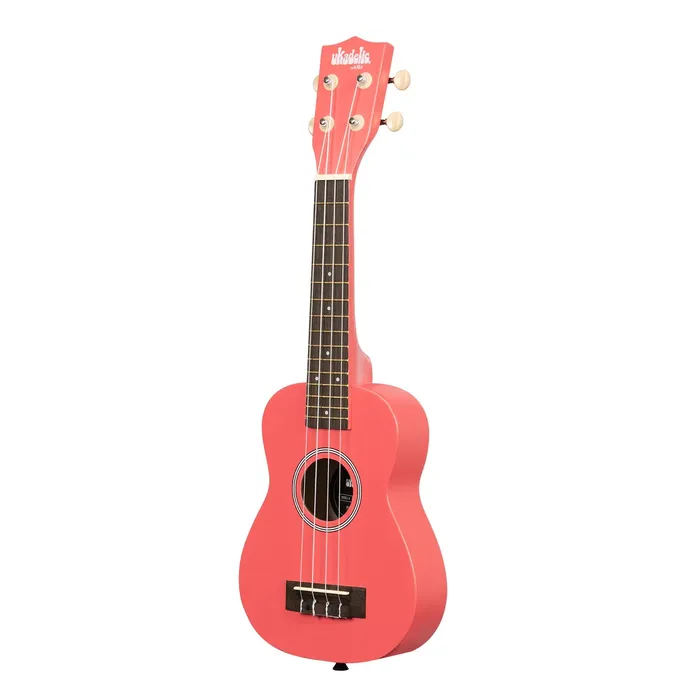 Kala Ukadelic Razzle Dazzle Soprano Ukulele with Bag KALABRAND Necklaces