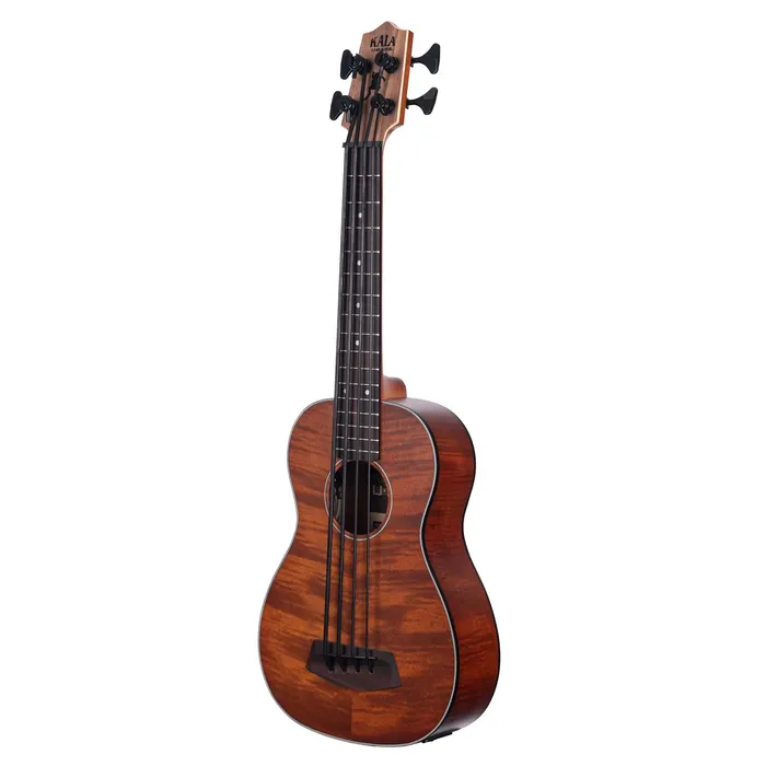 KALABRAND Earrings Kala Exotic Mahogany AcousticElectric UBASS Ukulele