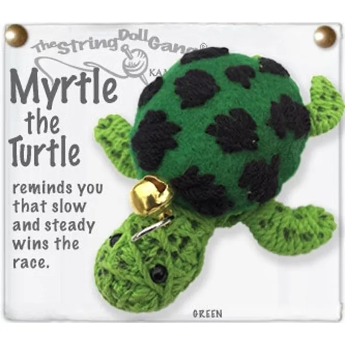 KAMIBASHICORP Earrings Kamibashi Myrtle the Turtle String Doll