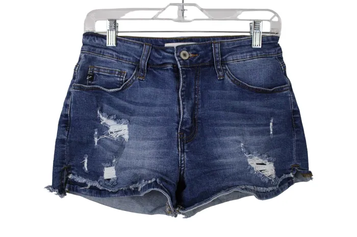 KanCan Denim Shorts 727 Kancan Earrings