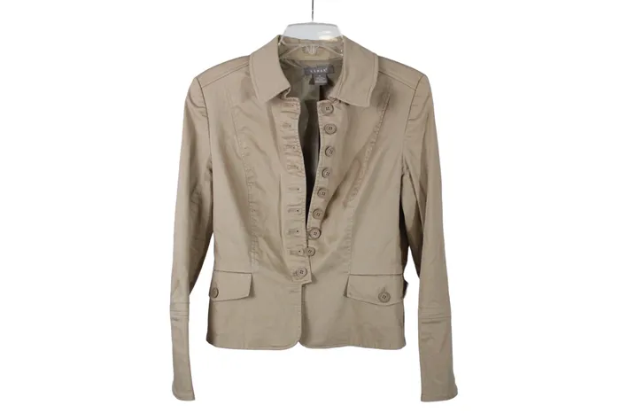 Kenar Earrings Kenar Tan Jacket 8