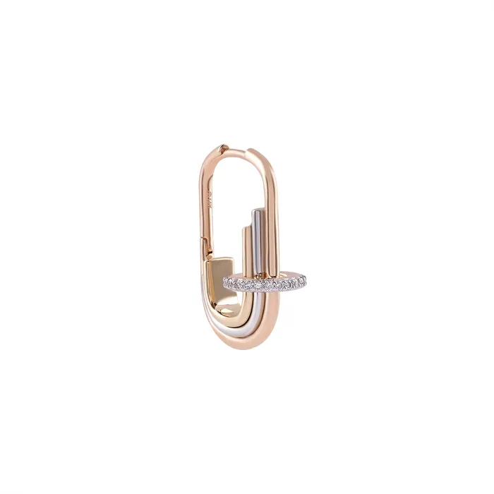 Kismet by Milka Earrings Rainbow Hoop Earring
