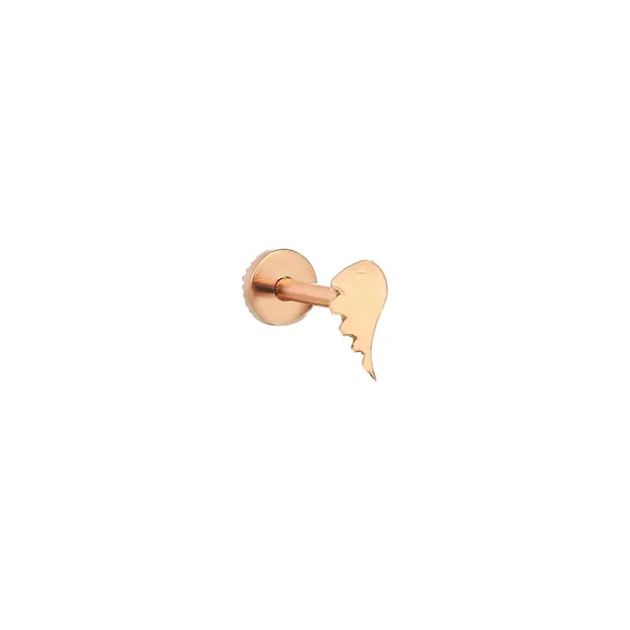 Kismet by Milka Mini Wing Piercing Earrings