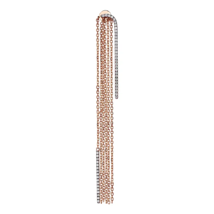Kismet by Milka Speakeasy Tassel Chain Earring Earrings