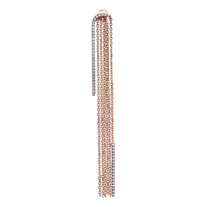 Kismet by Milka Speakeasy Tassel Chain Earring Earrings