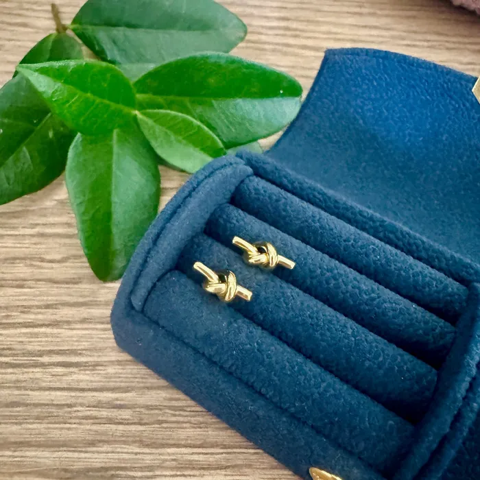 Knot Stud Earrings iszi ONLINE Earrings